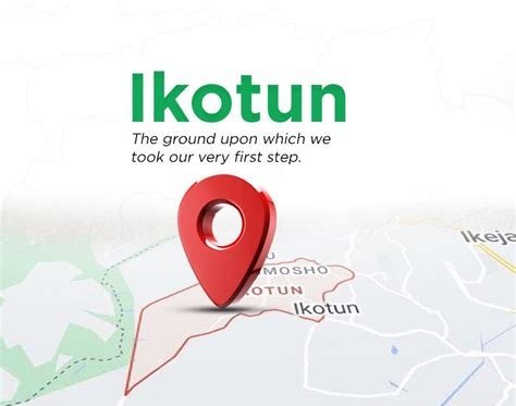 Map locating Ikotun, Lagos